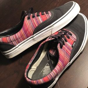 Vintage carpet patterned Vans